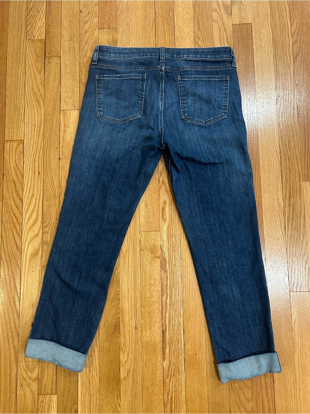 Kut from the Kloth Women’s Catherine Boyfriend Jeans Sz 8 Relaxed Fit Cuffed Hem - Picture 5 of 11